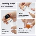thumbnail image 4 of Control de piel grasa para maquillaje facial, herramienta reutilizable para el cuidado de la piel facial para mini masajes en casa o fuera, 4 of 5