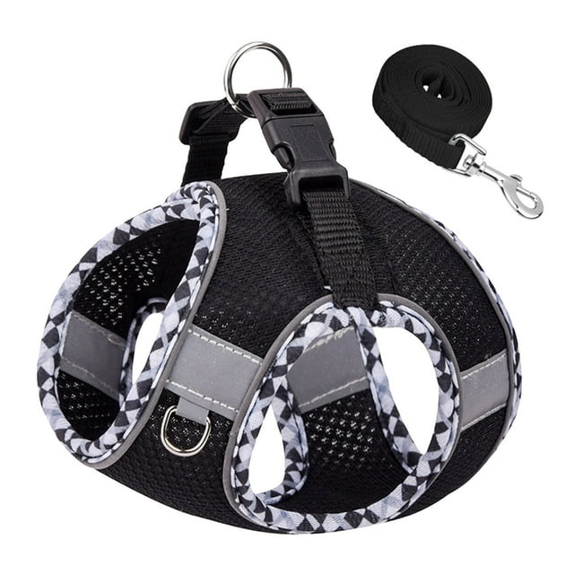 SXcggal 1 PCS Dog Harness For Small Medium Large Dogs No Pull Puppy Harness And Leash Set Dog Harness For Walking Running Training Small Dog Harness Medium Dog Harness Cute Practical Pet Accessories