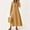 33#Light Brown, variant on Maxi Dresses for Women 2025 Linen Long Sleeve V Neck Sundress Casual Loose Beach Vacation Dress Beige 2XL