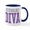 White/Navy Inside, variant on CafePress - Neurology DIVA Mug - 11 oz Ceramic Mug - Novelty Coffee Tea Cup