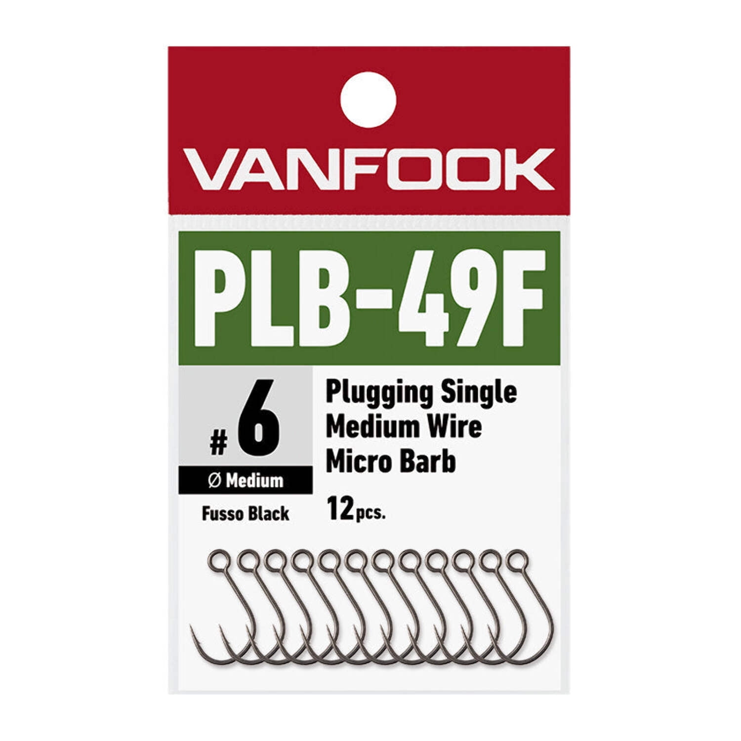 SINGLE HOOKS VANFOOK SP-41 ZERO Barbless - Foto 10