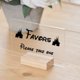 thumbnail image 2 of Pegatinas de vinilo con letreros de recuerdo de boda, calcomanías con frase "Por favor, tómese una", castillo de princesa, cuento de hadas de Disney, decoración para bodas y fiestas de cumpleaños, 2 of 5