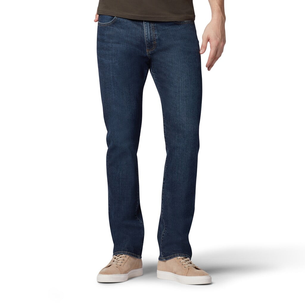 Straight Fit Tapered Leg Jeans 
