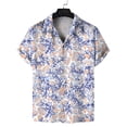 thumbnail image 4 of Camisas florales para hombre 2024, camisas casuales frescas de verano con estampado 3D, camisas de playa hawaianas, camisas de manga corta con solapa, blusas de calle, ropa para hombres y mujeres, 4 of 4