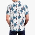 thumbnail image 6 of Wukai Lilies Flowers Men’s Polo Shirts,Quick-Dry Athletic Shirt,Classic Fit Shirts-Small, 6 of 8