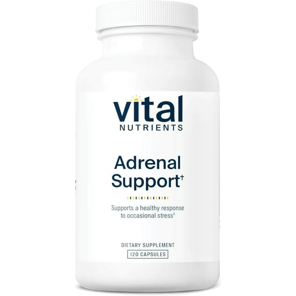 Vital Nutrients Adrenal Support | 950 Mg | 120 Capsules | 60 Servings