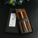 thumbnail image 4 of Japonés Natural Set Chino Pares 5 Palillos de Madera Reutilizables Palillos Cocina, Comedor Bar, 4 of 8