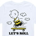 thumbnail image 3 of Peanuts - Let's Roll - Toddler And Youth Short Sleeve Graphic T-Shirt, 3 of 6