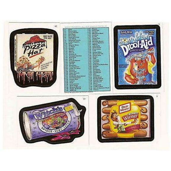 Wacky Packages Series 6 Complete Set