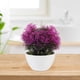 thumbnail image 5 of GOOHOCHY Flores artificiales en maceta, plantas artificiales, flores artificiales, decoración en maceta para el hogar, 5 of 7