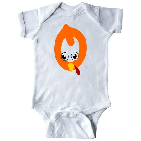 

Inktastic Cute Turkey Letter O Gift Baby Boy or Baby Girl Bodysuit