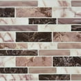 thumbnail image 1 of Tile Floor Stickers Marble Embossed Pattern Modern Style PVC Wall Sticker Waterproof Self-adhesive For Living Room Toilet, 1 of 5