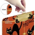 thumbnail image 4 of FMSHPON Halloween Black Cute Cat Boo Clipboard Hardboard Wood Nursing Clip Board and Pull for Standard A4 Letter 13x9 inches, 4 of 5