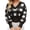 Black, variant on Vedolay Women's Sweater 2023 Long Sleeve Ribbed Knit Loose Oversized Pullover Sweaters,Khaki S