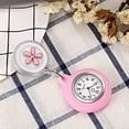 thumbnail image 5 of PENGXIANG Cute Sakura Nurse Watch Card Clip-on Hanging Lapel Watch With Retractable Rope For Nurse's Day, Doctor's Day, 5 of 5