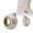 Beige*1, variant on 360° Rotatable Portable Mini Clip-on Fan,Little Whirlwind Clip Waist Neck Fan, 3-Speed Suspended Whirlwind Fans, Draagbare mini-ventilator met klem