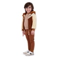thumbnail image 4 of Tahari Toddler Boys 3 Piece Brown Hoodie Set, Sizes 2T-4T, 4 of 5