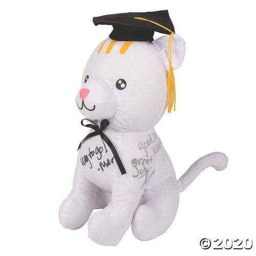graduation autograph cat
