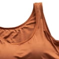 thumbnail image 3 of Tauxra Hauts pour Femmes, Chemise Sans Manches à Col Rond, Haut d'Été Décontracté Confortable avec Coupe Régulière pour Usage Quotidien, Léger et Respirant, Entretien Facile, 3 of 5
