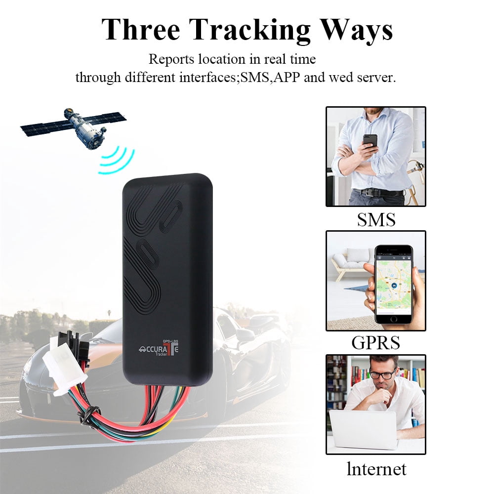 Car GPS Tracker GT06 GSM GPRS Vehicle Tracking Device Monitor Locator Remote Control for Motorcycle Cut Off Engine Oil Free APP