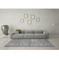 thumbnail image 3 of Ahgly Company Indoor Square Abstract Gray Modern Area Rugs, 7' Square, 3 of 4