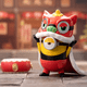 thumbnail image 3 of POP MART-Minions de viaje de China, serie Blind Box, juguetes, Guess Bag, Mystery Caixa, Surpres figura de acción, modelo lindo, 3 of 5
