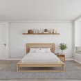 thumbnail image 4 of Morgan 3 Piece Bedroom Set with Headboard, Slatted Bedframe, 1 Nightstand, 4 of 5
