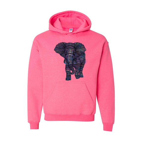 Unisex Elephant Hoodie Sweatshirt