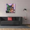 thumbnail image 3 of Epic Graffiti 'Maya' by Dean Russo, Canvas Wall Art, 37"x37", 3 of 8