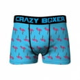 thumbnail image 1 of Crazy Boxer Mini Flamingos All Over Men's Boxer Briefs-XXLarge (44-46), 1 of 2