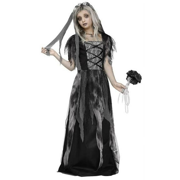 Bride Child Costume, Large 12-14