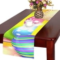 thumbnail image 1 of BSDHOME Happy Easter Colorful Eggs Kitchen Dining Table Runner 14x72 Inches For Dinner Parties, Events, Decor, 1 of 4