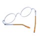 thumbnail image 3 of Gafas de Anteojos de Borde Completo Redondo Perfecl Estilo Hippy para Muñecas de 12 Pulgadas, 3 of 7