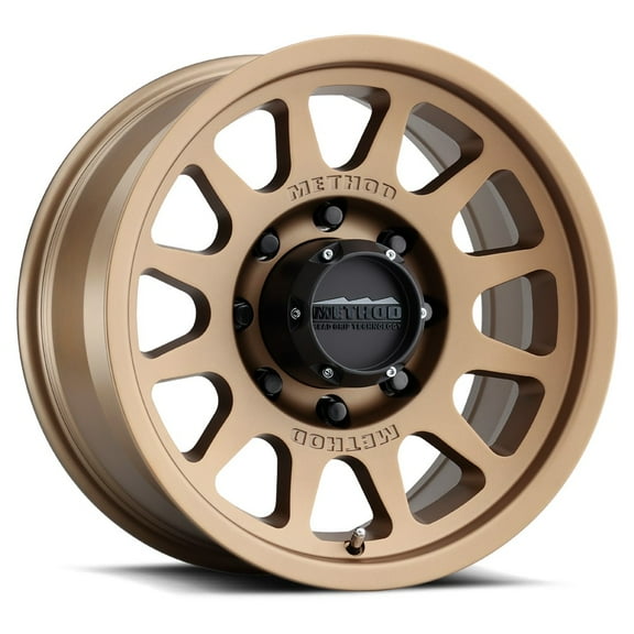 17x9 Method MR703 Bead Grip Bronze Wheel 8x6.5 (-12mm) Fits select: 2013-2023 RAM 2500, 2000-2010 CHEVROLET SILVERADO