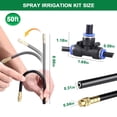 thumbnail image 5 of 50 FT Drip Irrigation Kit with Adjustable Nozzles and Quick Connect, Automatic Garden Drip Irrigation System for Raised Bed Garden, Greenhouse, Containers, Potted Plants, 5 of 10