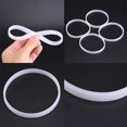 thumbnail image 1 of Peahefy 10cm White Rubber Sealing O-ring Gasket for Ninja Juicer Blender Replacement Seals, Juicer Rubber Gasket, Juicer Sealing Gasket,Rubber Gasket, 1 of 7