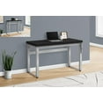 thumbnail image 1 of Monarch Specialties Computer Desk, Home Office, Standing, Adjustable, 48"l, Work, Laptop, Metal, Laminate, Black, Grey, Contemporary, Modern, 1 of 9