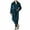 Green, variant on Wyobmus Men's Fluffy Fleece Robes Bathrobe Set Lightweight Soft Thicken Loungewear Nightwear Black
