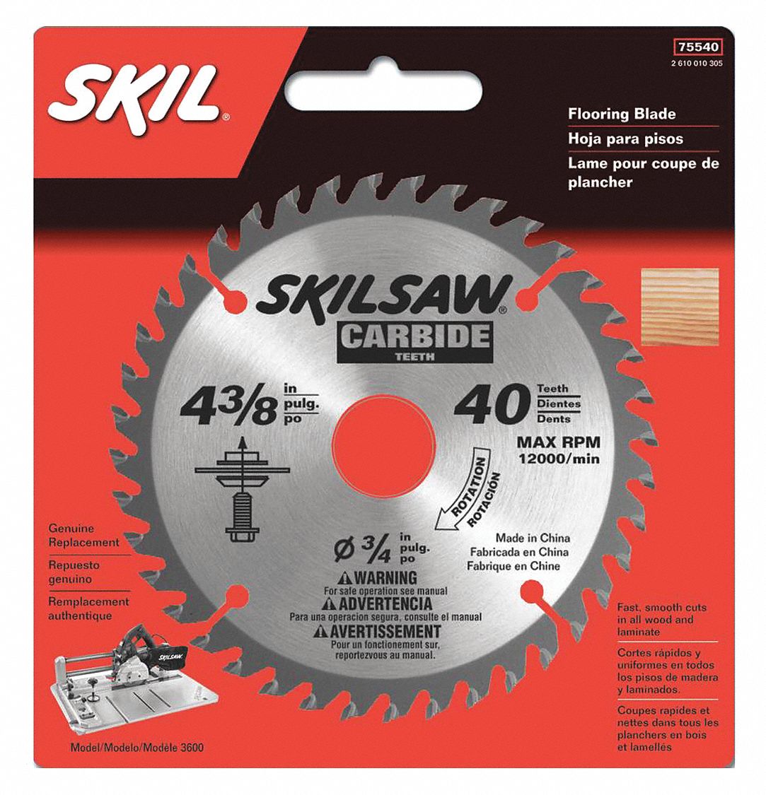 Skil Skil Flooring Saw Blade 40T for 