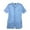 Blue, variant on Hanes  Short Sleeve Short Leg Pajama Set (Men Big & Tall)