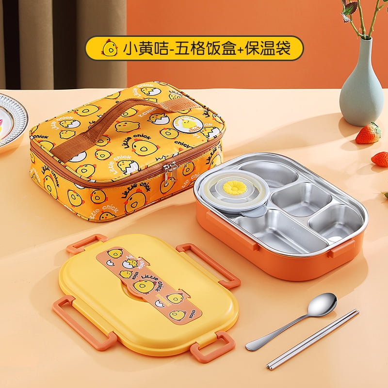 Cartoon Character turkey School Bag- Lunch Box - obymart