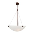 thumbnail image 1 of Noya 23072-BRZ-WHT 4 Light Pendant In Bronze - 10 Ft., 1 of 1
