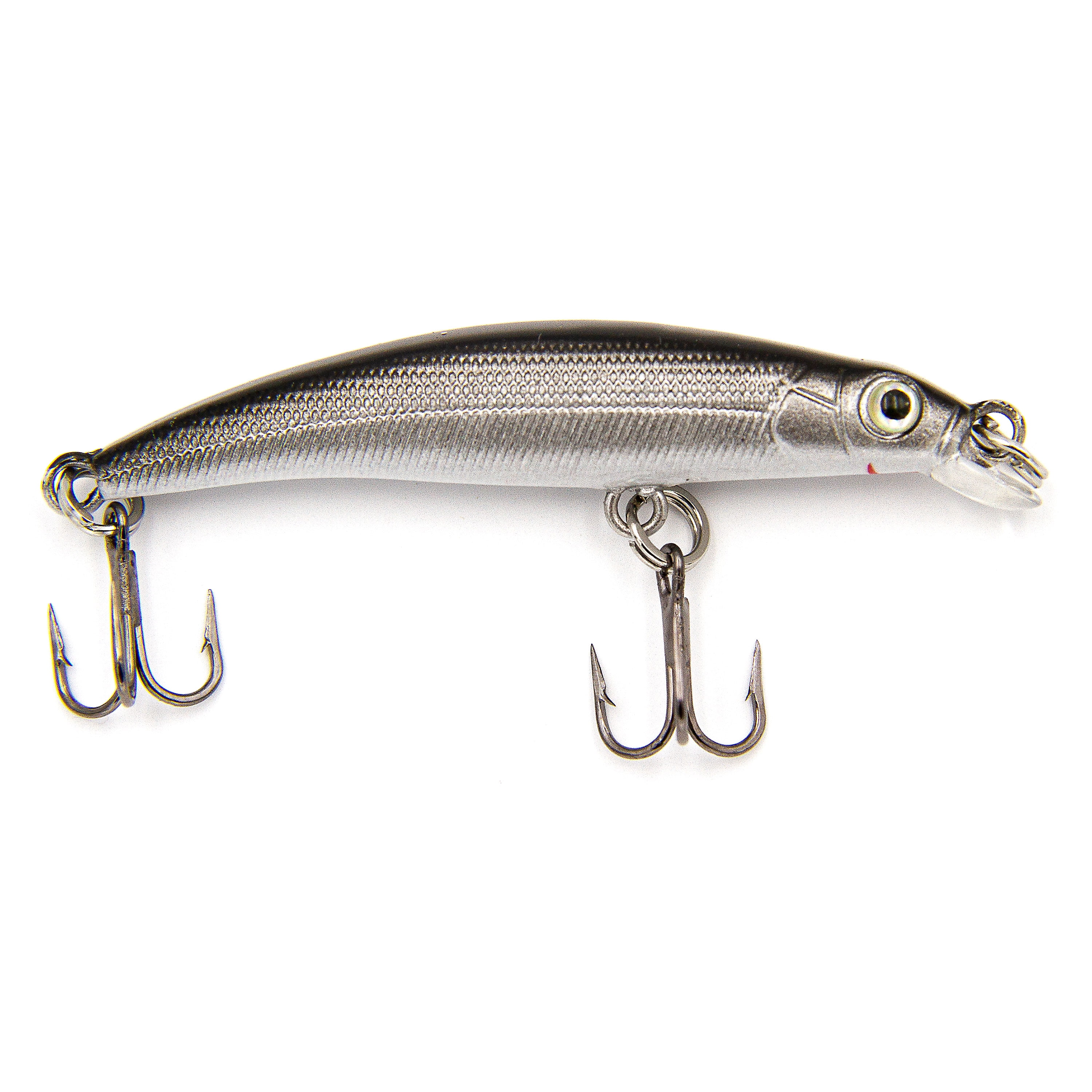 Ozark Trail 1/16 Ounce Black/Silver Minnow Fishing Lure
