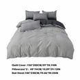thumbnail image 3 of Bed SheetsBreathable Bedding SetWrinkle-Resistant Polyester 4-Piece Set for Comfortable Sleep in Modern Bedrooms, 3 of 9