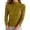 C490/Yellow, variant on XIYON Sweaters for Women Casual Neck Sweater Long Sleeve Ribbed Knit Pullover Soft Warm Winter for Daily Wear