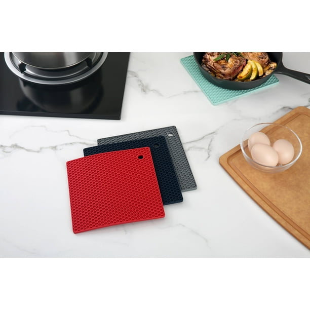 Mainstays Silicone Trivet Gray