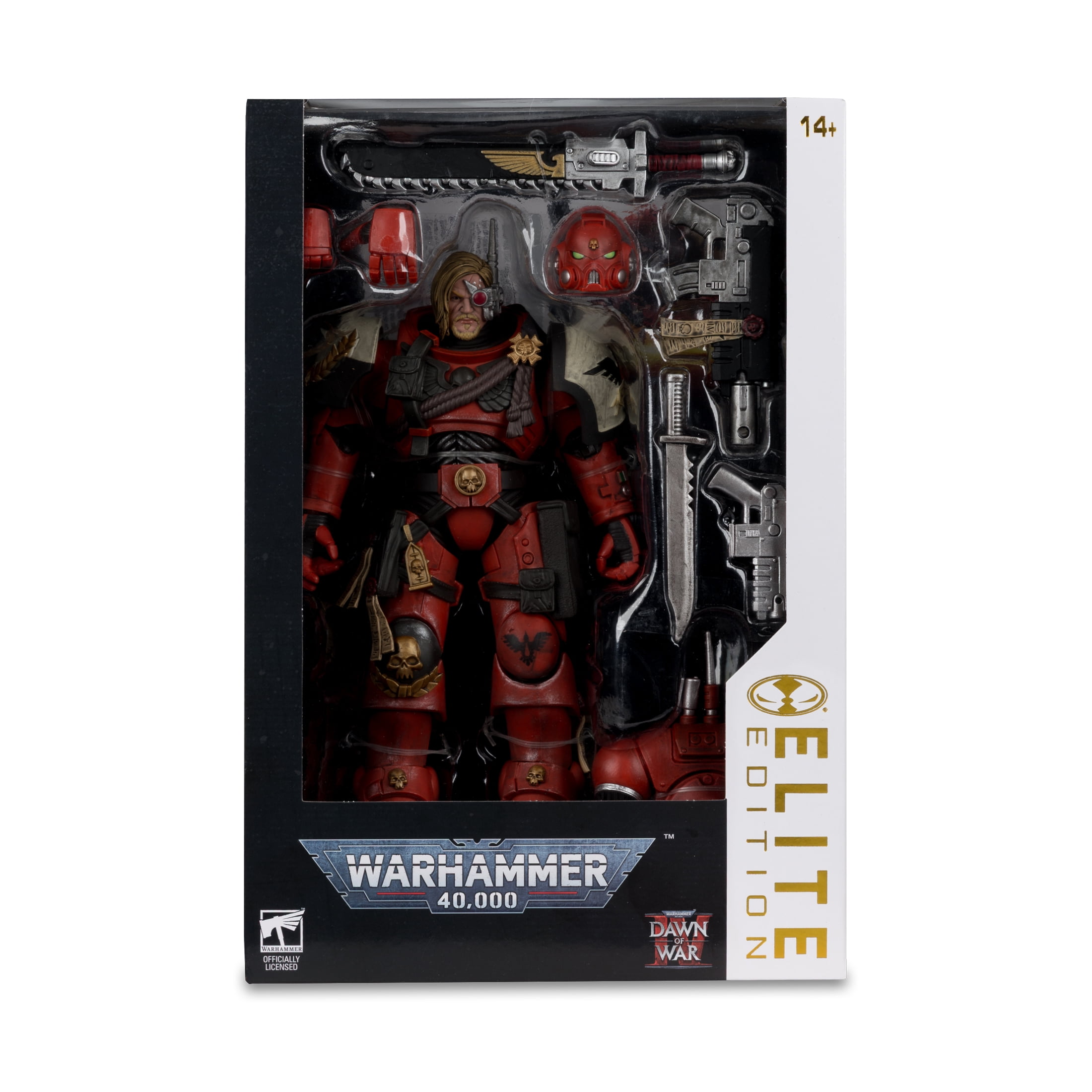 Captain Cyrus (Warhammer 40,000 Dawn of War 4) 7" Deluxe Action Figure Elite Edition #7 - McFarlane Toys