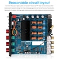 thumbnail image 4 of 4 Channel Bluetooth Amplifier, 50W x 4 Audio Power Amp, Hi-Fi Home Stereo Speaker Receiver [Douk Audio M4], 4 of 9
