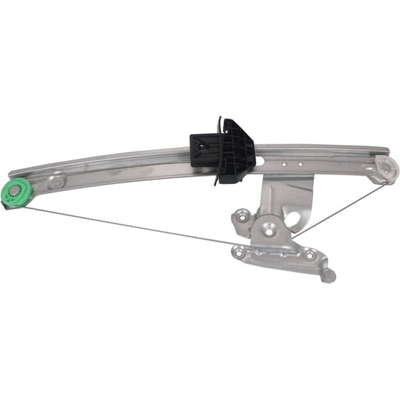 Window Regulator Compatible For 2000-2002 Jaguar S-Type Rear, Right Passenger Power