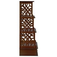 thumbnail image 4 of Design Toscano Étagère Triple Style Chippendale Chinoise en Bois Dur, 33 Pouces, Finition Noyer, 4 of 4